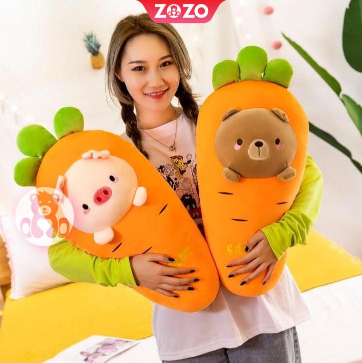 Cà rốt nhồi bông siêu dễ thương