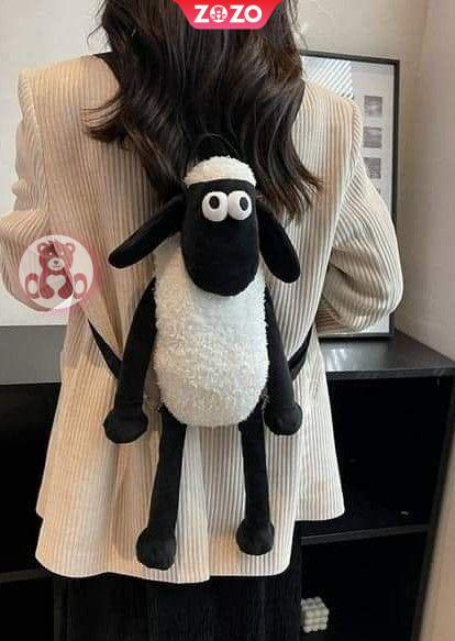 Balo cừu Shaun gấu bông mini dễ thương