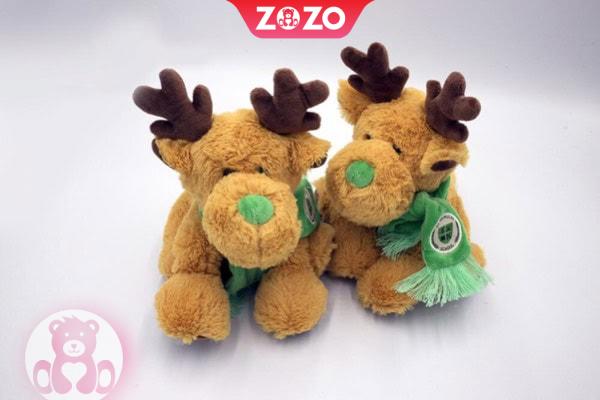 Gấu bông in logo theo yêu cầu thương hiệu