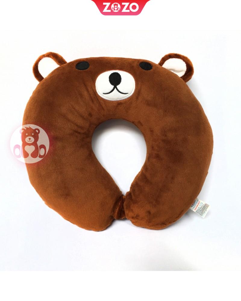 Gối chữ U gấu nâu văn phòng
