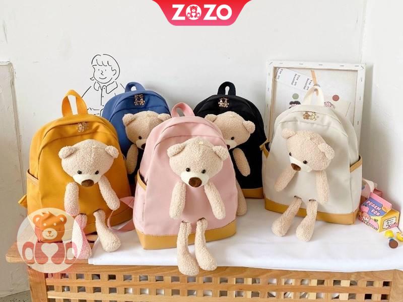 Balo gấu bông mềm – thời trang cho bé
