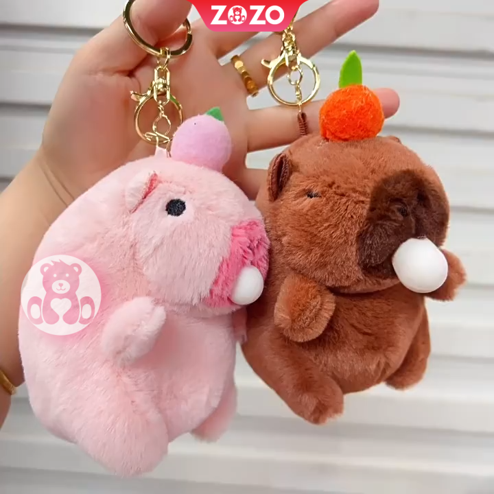 Móc khóa Shin nhồi bông đáng yêu