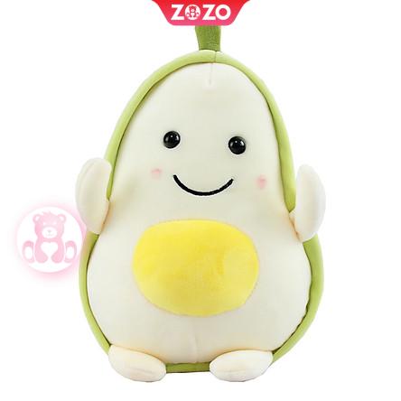 Quả bơ nhồi bông đáng yêu