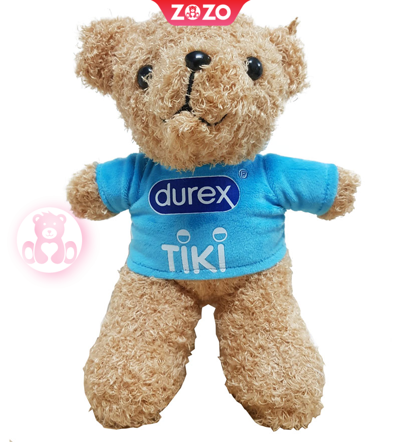 Gấu bông Teddy thêu logo Tiki