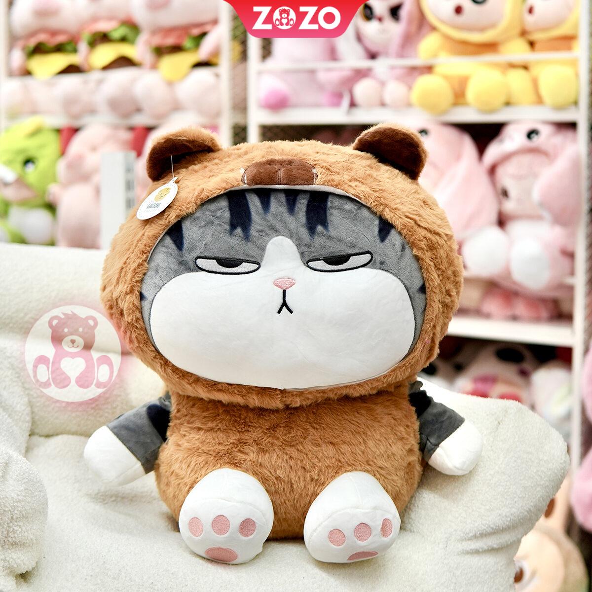 Mèo bông hoàng thượng cosplay capybara