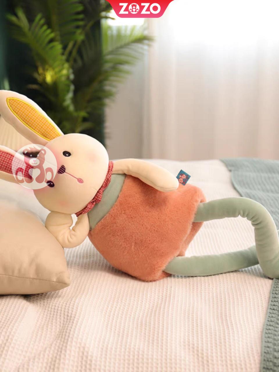 Thỏ chân dài nhồi bông đáng yêu - Hình ảnh 4