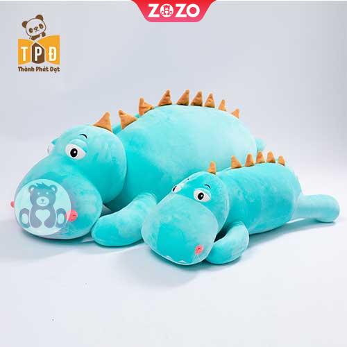 Gấu bông khủng long nằm mắt to - Hình ảnh 2