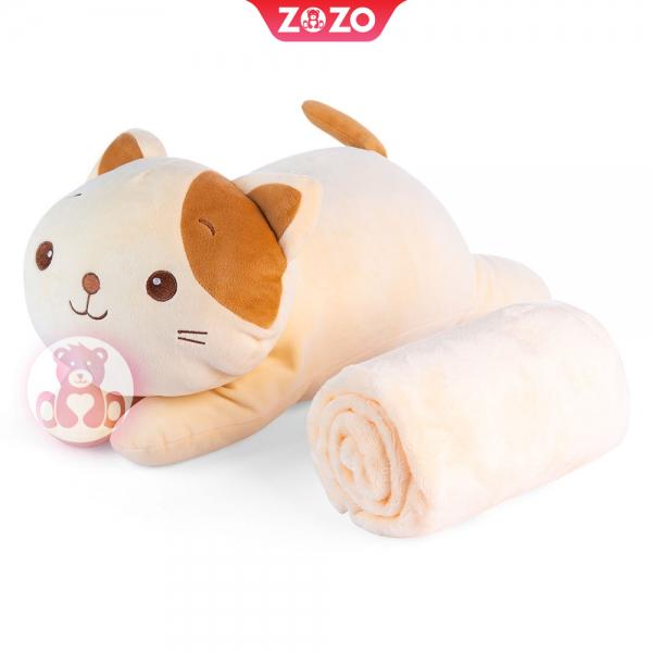 Mèo kem nhồi bông đáng yêu