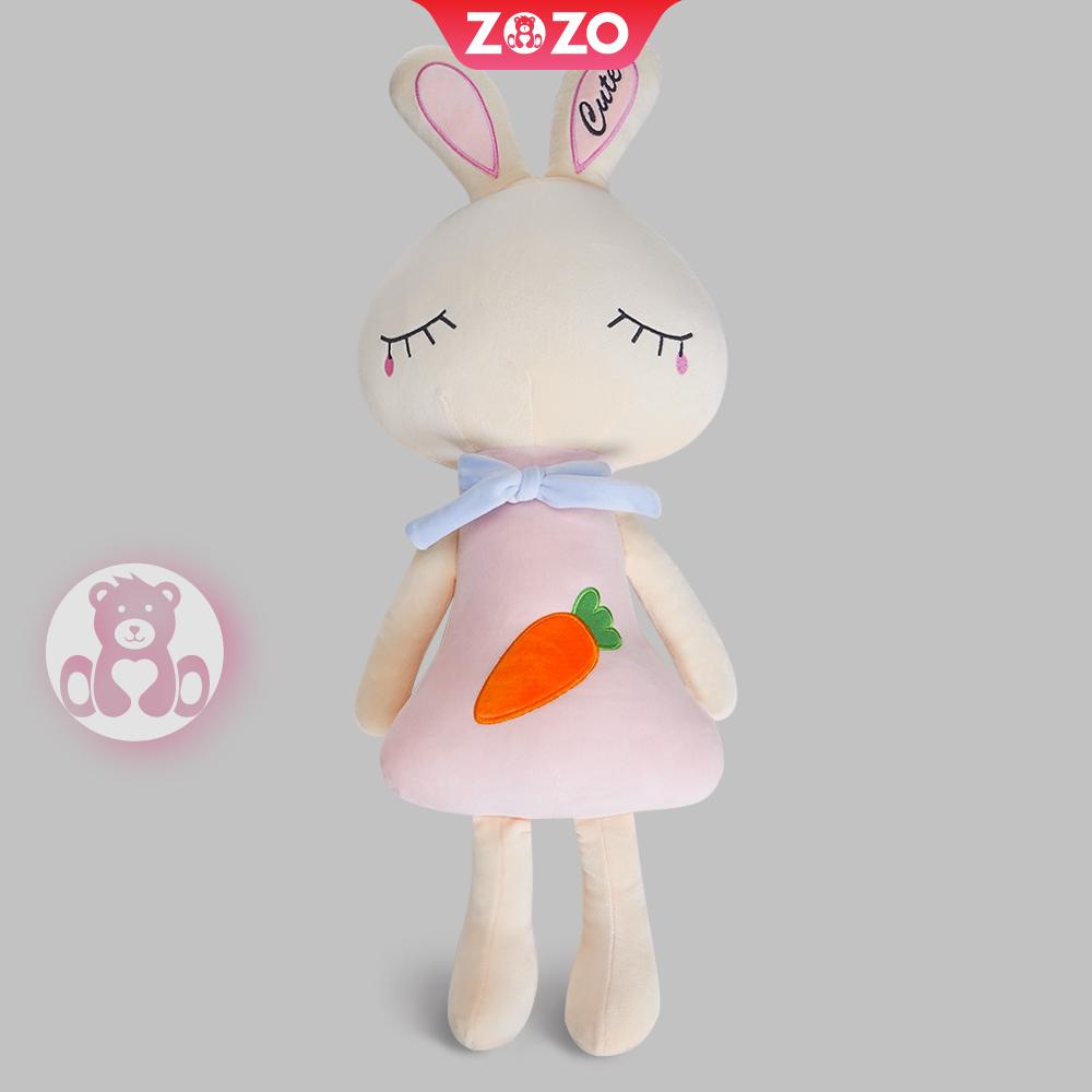 Thỏ Animo có nơ nhồi bông