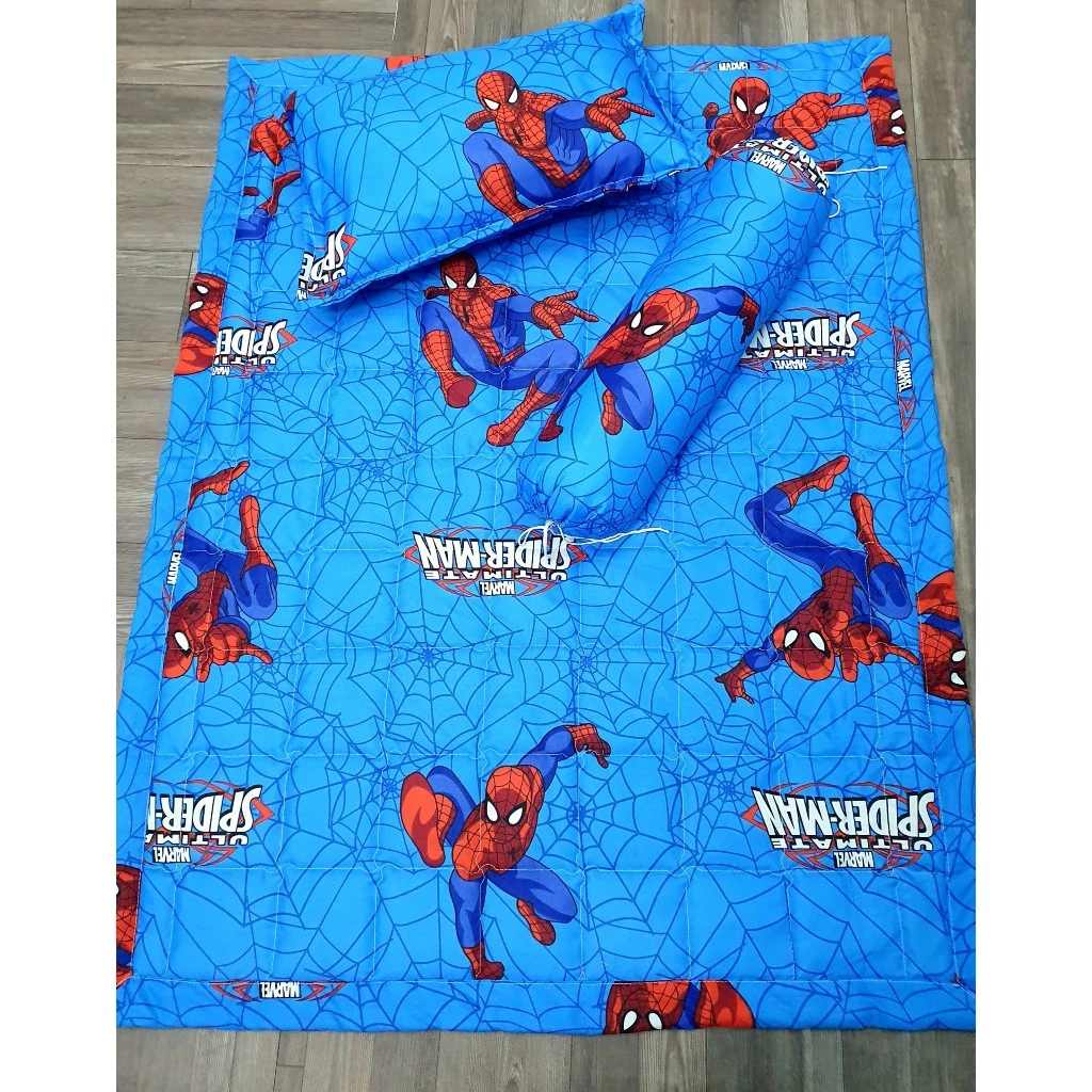 Bộ chăn gối bé trai mẫu siêu nhân nhện