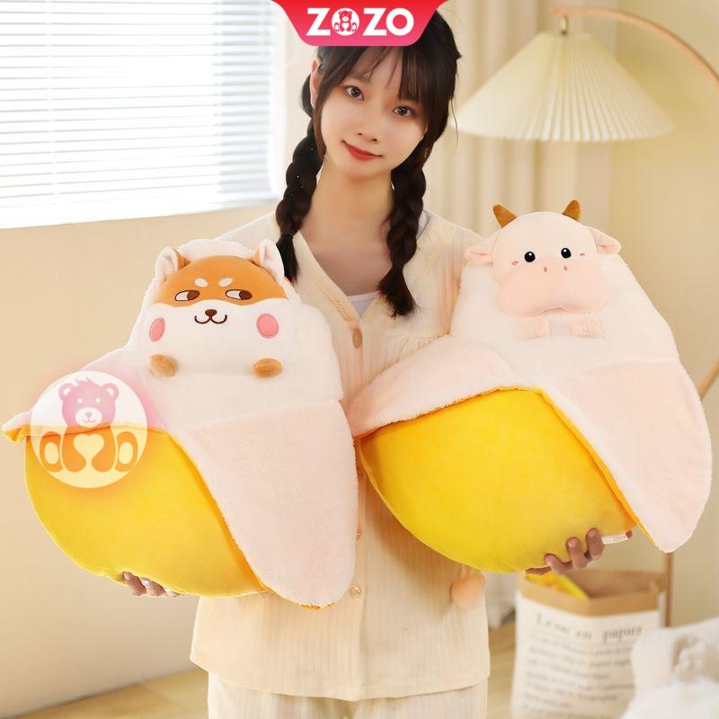 Bò nhồi bông dễ thương - Hình ảnh 3