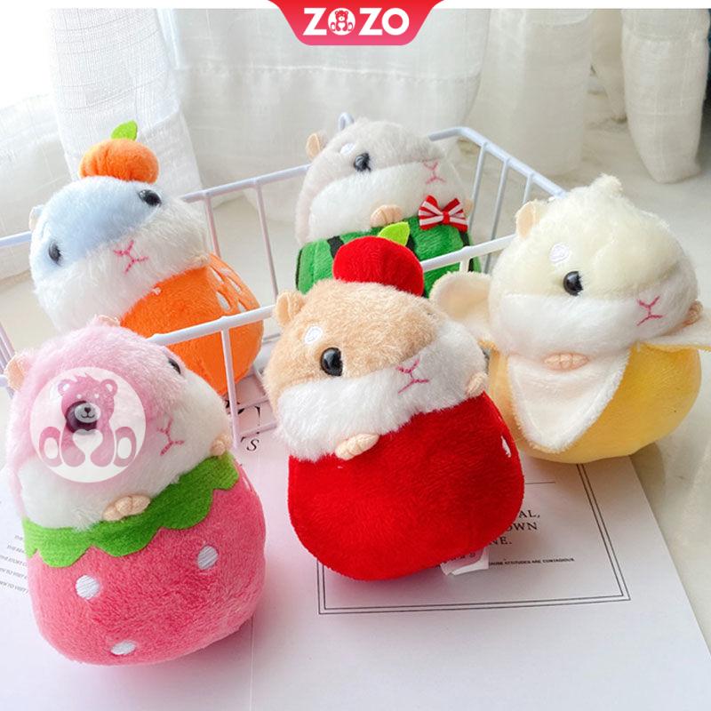 Móc khóa sóc chuột ngộ nghĩnh