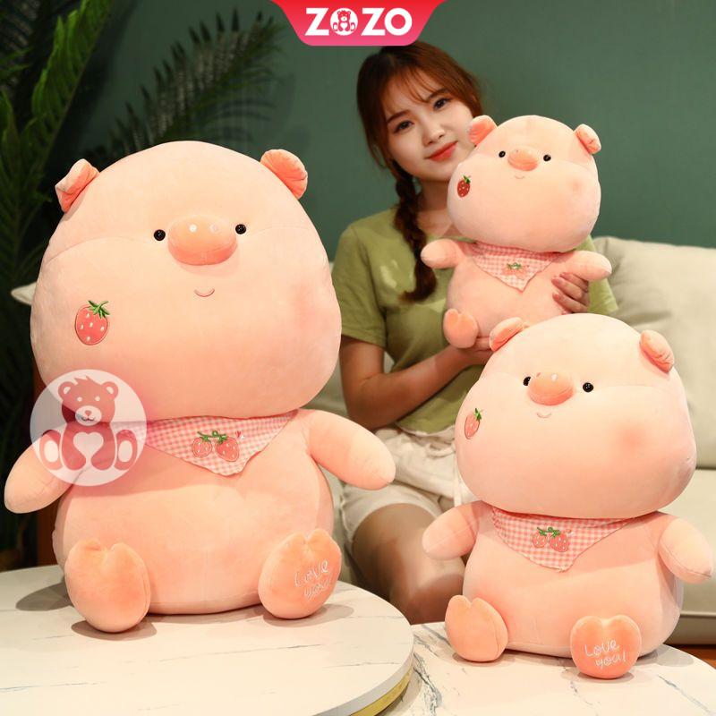 Gấu bông heo hồng dễ thương