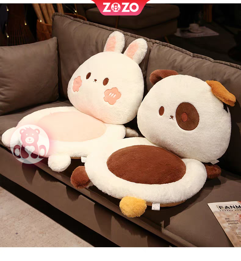 Combo gấu tựa lưng và đệm ngồi - Hình ảnh 3