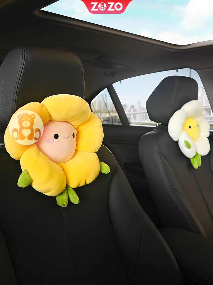 Đệm cổ hoa cúc xinh xắn - Hình ảnh 4