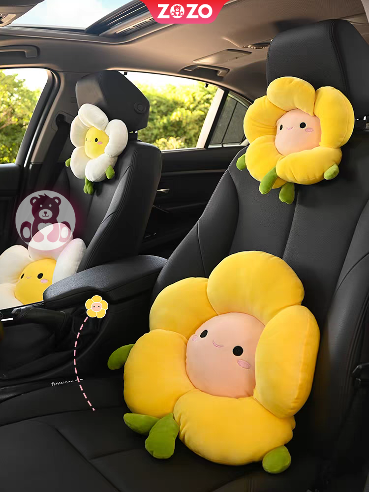 Đệm cổ hoa cúc xinh xắn