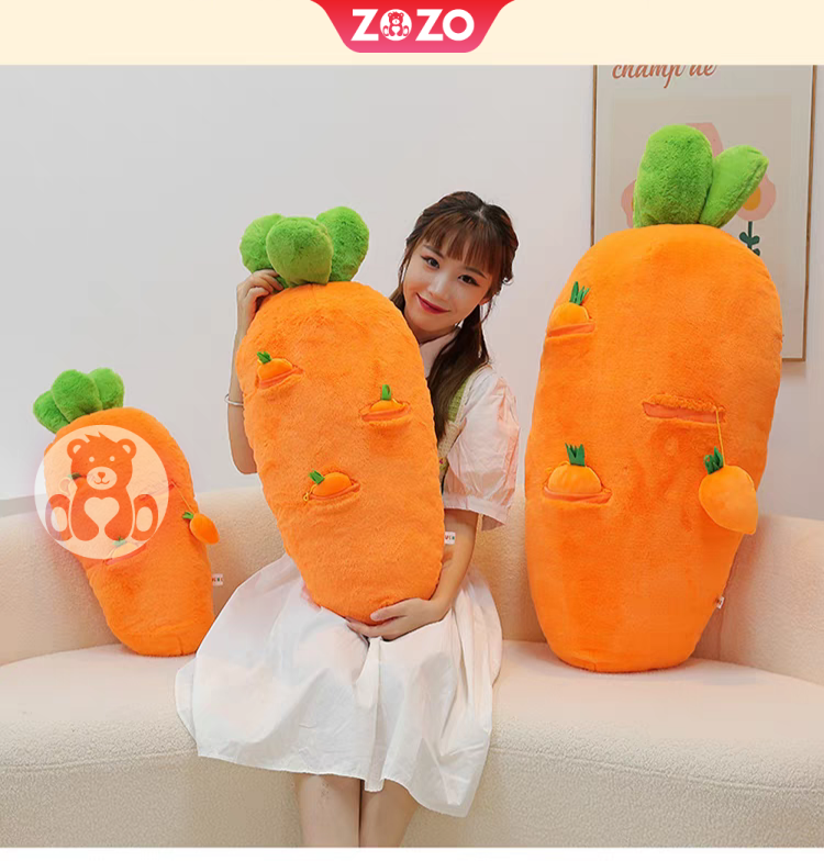 Gối ôm cà rốt nảy mầm - Hình ảnh 4