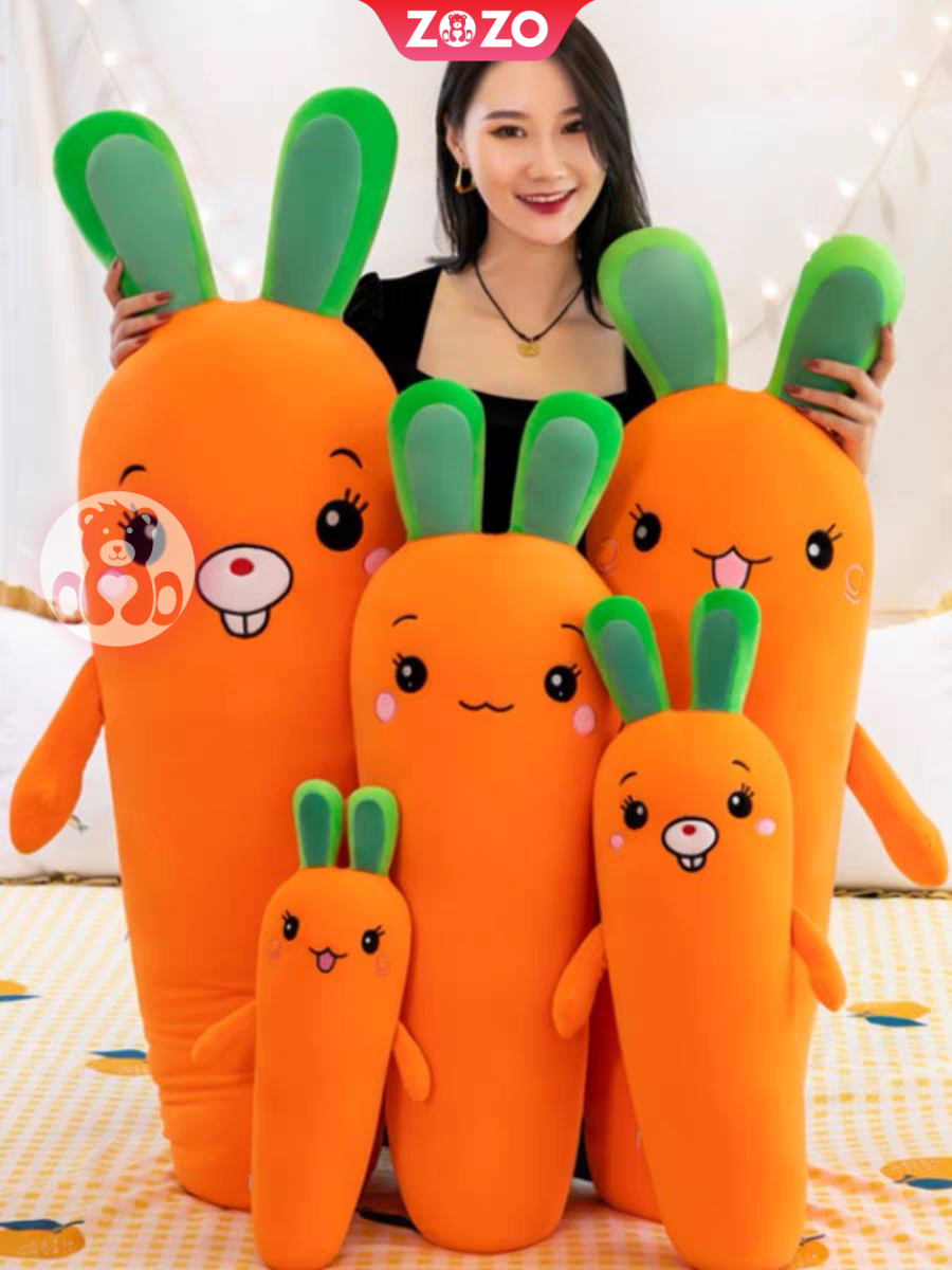 Gối ôm cà rốt tai thỏ - Hình ảnh 2