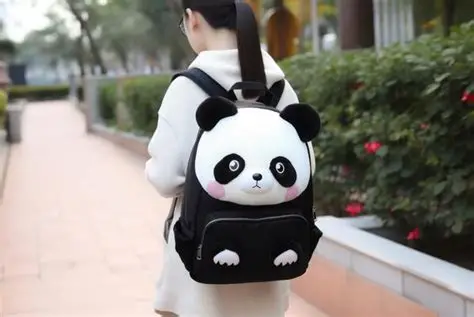 Balo gấu trúc bông siêu đáng yêu 4 Balo Gấu Trúc siêu cute