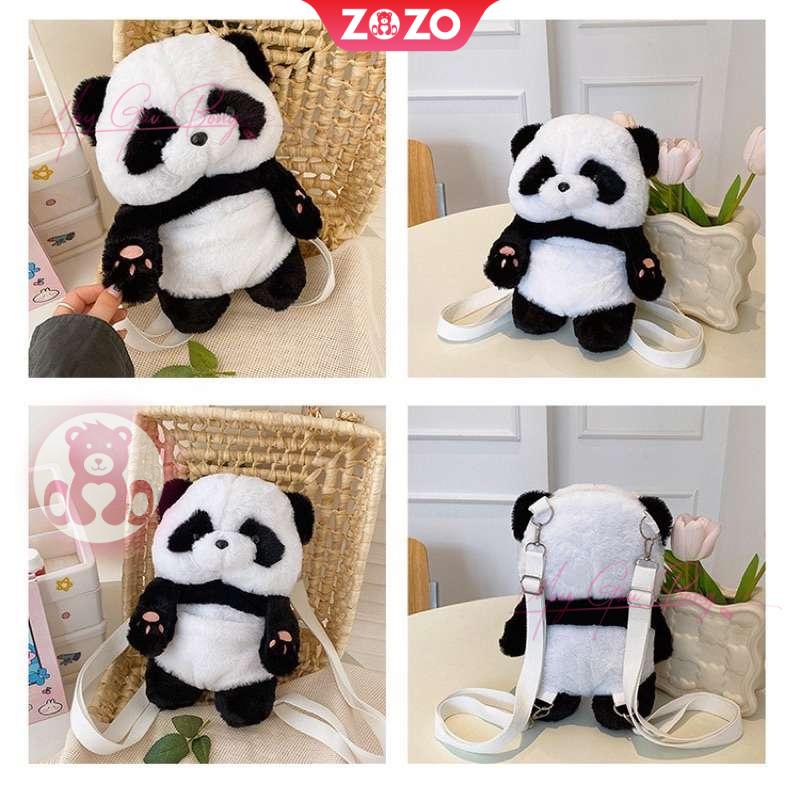 Balo gấu trúc bông siêu đáng yêu 2 Balo Gấu Trúc siêu cute