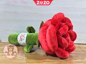 Gấu bông hoa hồng Size 70cm – 1m