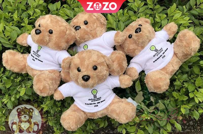 Gấu bông in logo theo yêu cầu thương hiệu 4 Gấu bông in logo theo yêu cầu