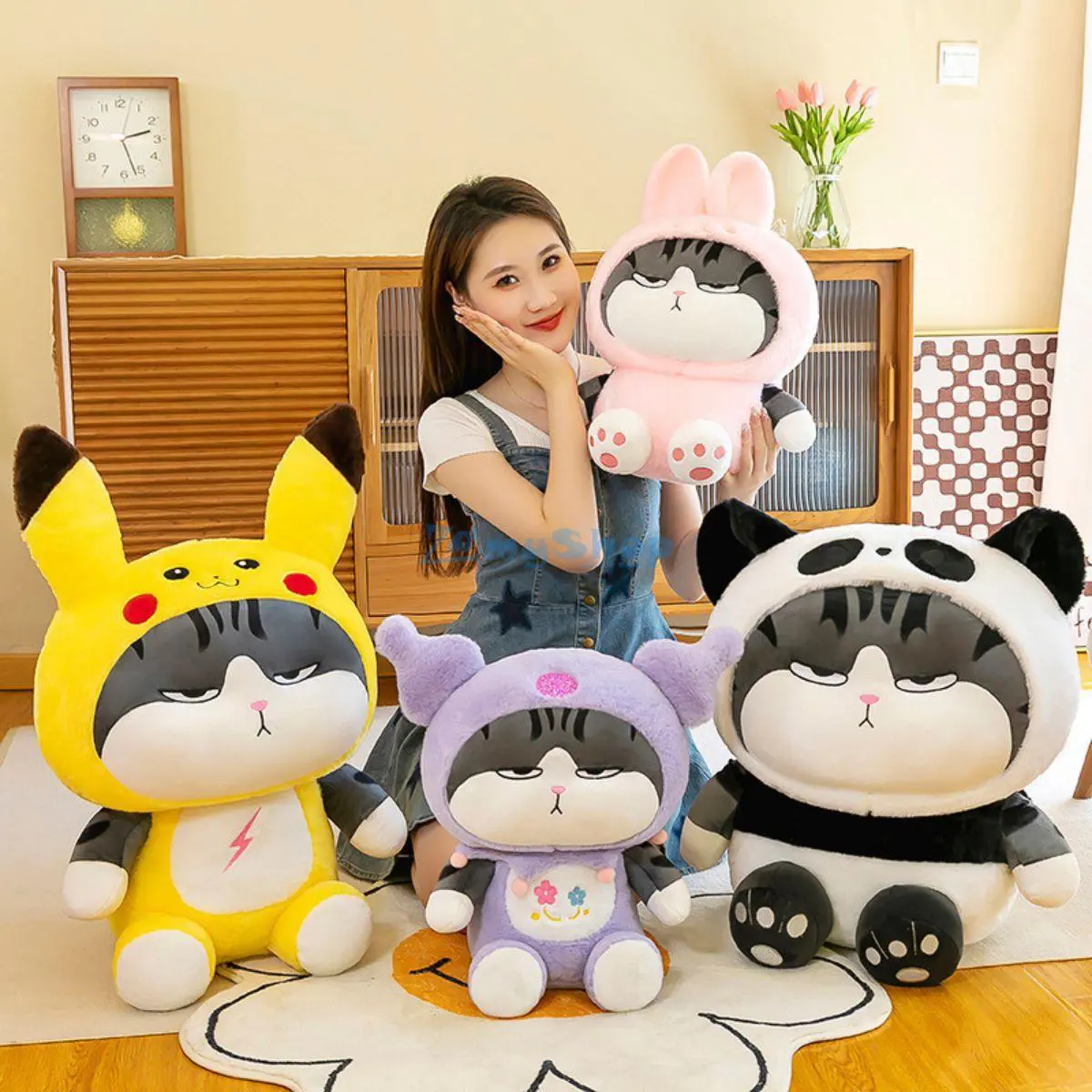 Mèo bông hoàng thượng cosplay capybara 4 Mèo Bông Hoàng Thượng Cosplay capybara