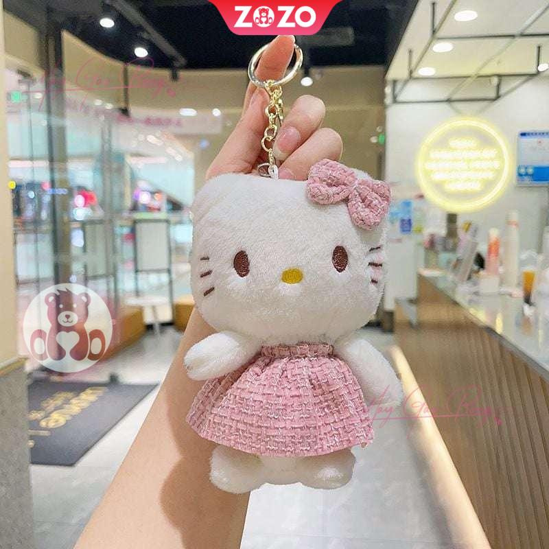 Móc khóa Hello Kitty hoạt hình dễ thương 4 Móc Khóa Nhân Vật Hoạt Hình Hellokiti
