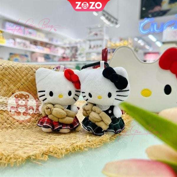 Móc khóa Hello Kitty hoạt hình dễ thương 3 Móc Khóa Nhân Vật Hoạt Hình Hellokiti